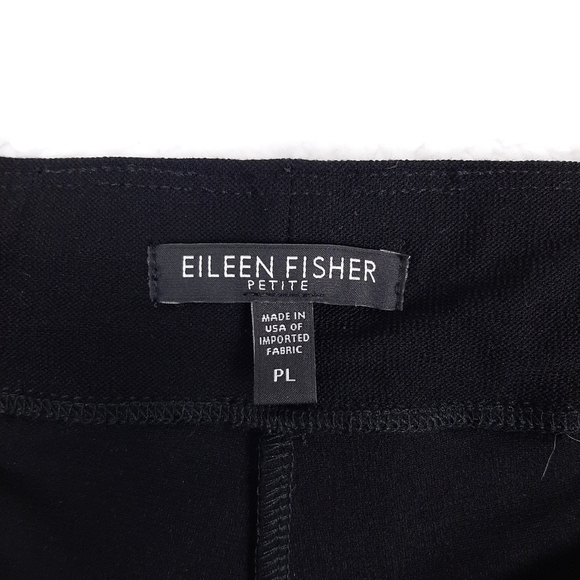 Eileen Fisher Washable Stretch Crepe Straight Pant pull on ankle minimalist - Picture 7 of 9